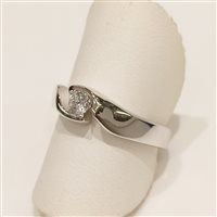 Anello Vidali Gioielli Donna in Oro bianco Zircone ANOR-32-34 - ANOR-32-34